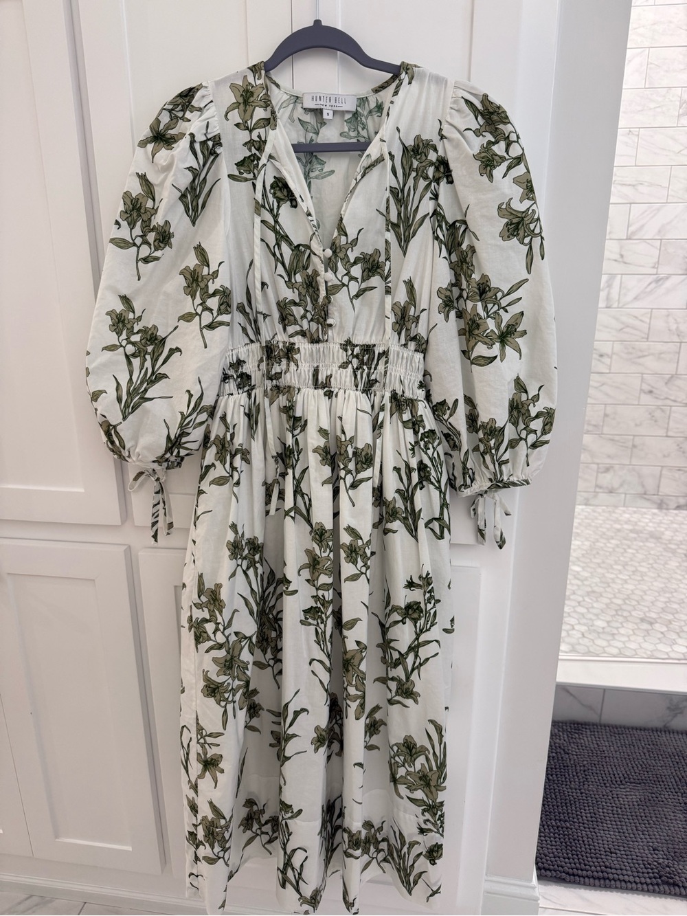 Hunter Bell Clementine Dress Green Lily - Picture 1 of 6